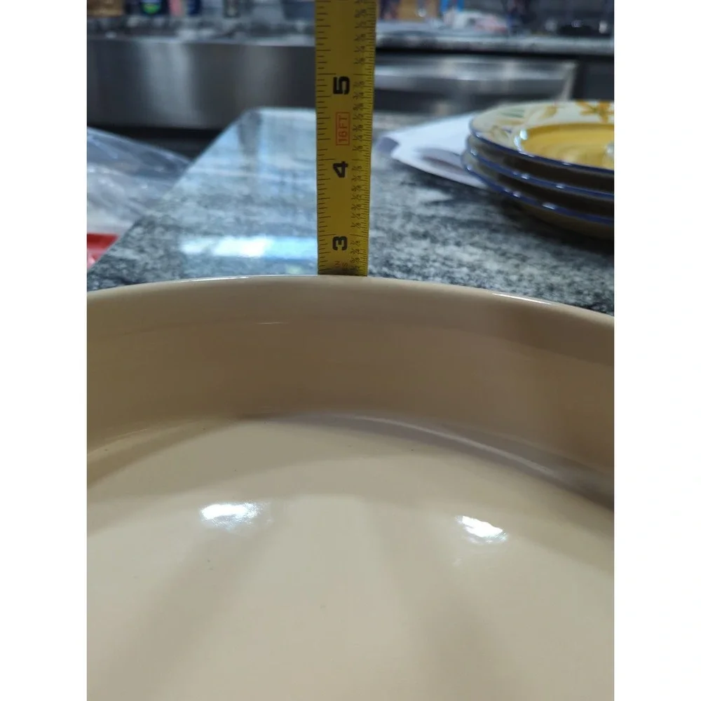 Le Creuset Stoneware Oval Baker Casserole in Blue Hertitage Collection